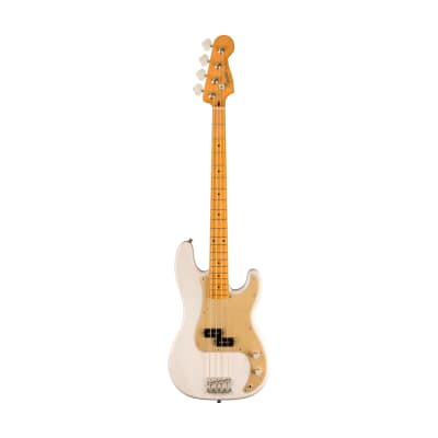 Squier FSR Classic Vibe Late 50s Precision Bass Guitar, Maple FB, White Blonde image 1