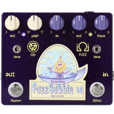 Analog Alien FuzzBubble-45 Overdrive & Fuzz for sale