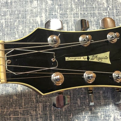 Fender D’Aquisto Standard Sunburst  -  1985 image 6