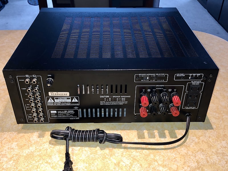 Excellent Sansui AU-G99X Stereo Receiver, 160 watts a Channel | Reverb