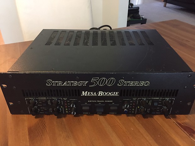 Mesa Boogie Strategy 500 Power Amp (Perfect for Triaxis, JMP