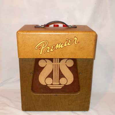 1955 Premier 110 Tube Amp W/ Stand Alone Tube  Reverb Tank / Unit & Foot Switch image 16