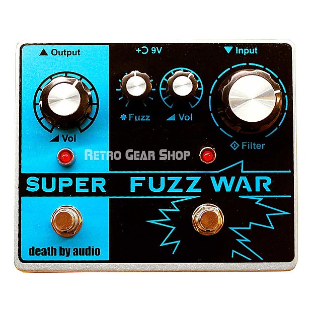 Death By Audio Super Fuzz War Tremolo/Fuzz 2017 | Reverb UK