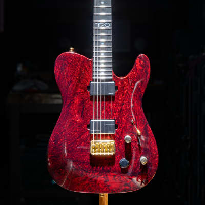 Aristides T/0 | Deep Ruby Red Marble | electric guitar image 2
