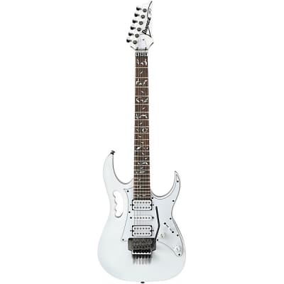 Ibanez  JEMJR Steve Vai Signature JEM Series Electric Guitar  2024 - White image 3