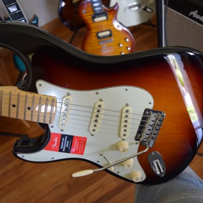 Fender American Professional Stratocaster , Immaculate condition, Left handed model, Upgraded BKP pickup image 10