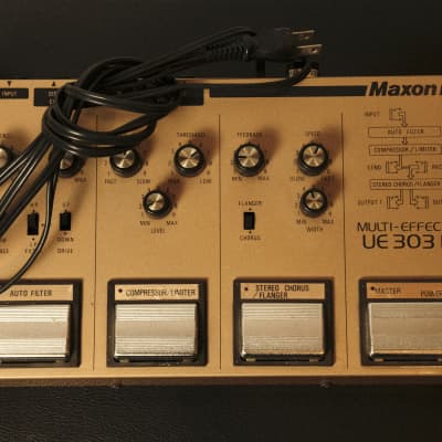 1980's Maxon DUE300 Vintage Multi Effects Pedal | Reverb