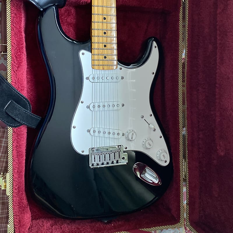 Fender Stratocaster American Standard 1987 Black with | Reverb UK