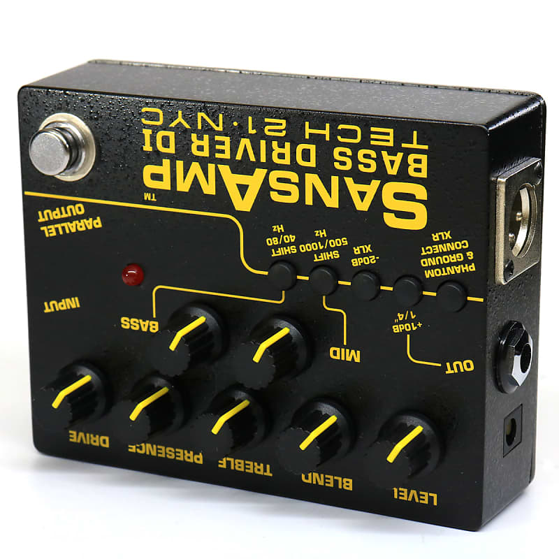 SansAmp Bass D DI　v2 Tech 21 SansAmp Bass Driver DI (V2) - Bass Central
