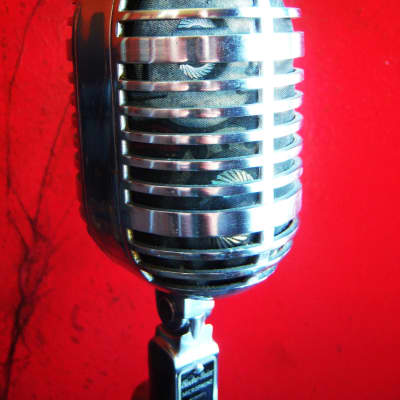 Vintage 1940's Electro-Voice 725 Cardak I Variable Pattern Dynamic Microphone w Atlas stand prop display Shure 55 # 2 image 6