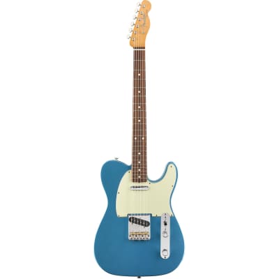 Fender Vintera '60s Telecaster Modified Pau Ferro Fingerboard Lake Placid Blue image 3
