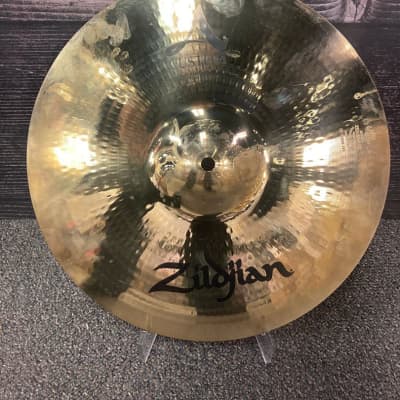 Zildjian 14" A Custom 14" Hi Hat Cymbal (Indianapolis, IN) (NOV23) image 4