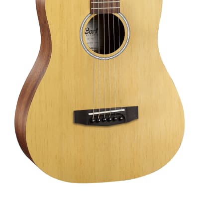 Cort ADMINIOP Standard Series Dreadnought 3/4 Size Mahogany Neck 6-String Acoustic Guitar w/Gig Bag image 1