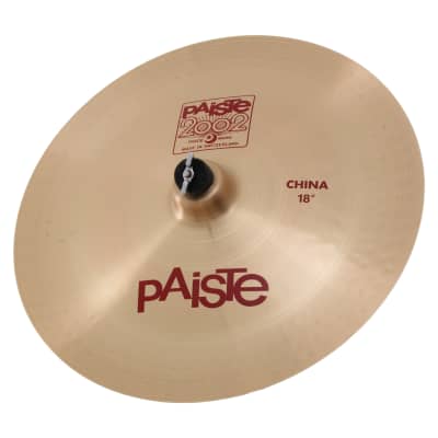 Paiste 2002 China シンバル　18” Paiste 18