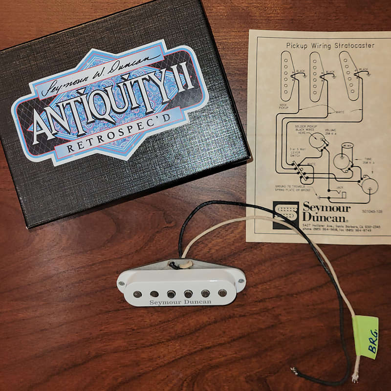 Seymour Duncan Antiquity Ii Surfer Strat Bridge Pickup Reverb