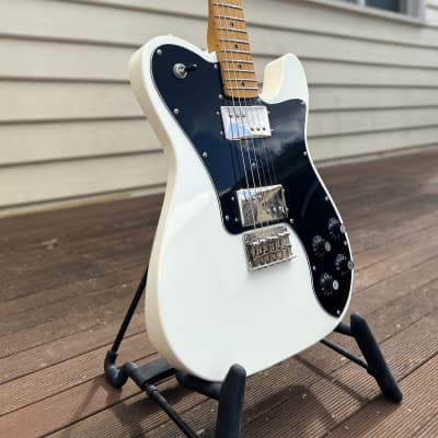 Fender Squier Classic Vibe - ‘70s Telecaster Deluxe 2021 - Olympic White for sale