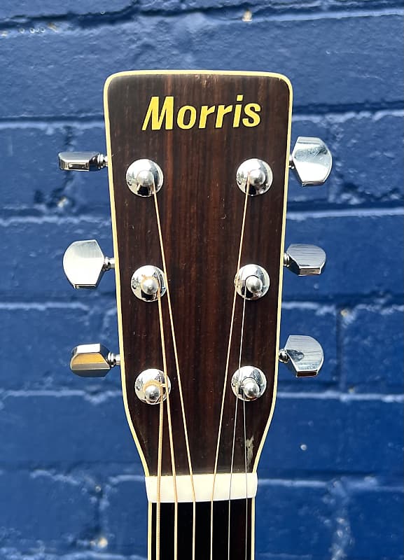 Morris W-25 Vintage Acoustic Guitar - MIJ - 70s-80s