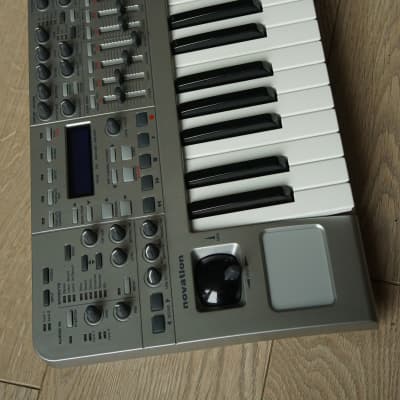 Novation X-Station 25-Key 8-Voice Synthesizer with USB Interface 2004 - Silver