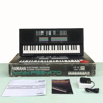 Yamaha PSS 790 Vector and PCM Synthesizer Mini Keyboard w MIDI Portasound |  Reverb