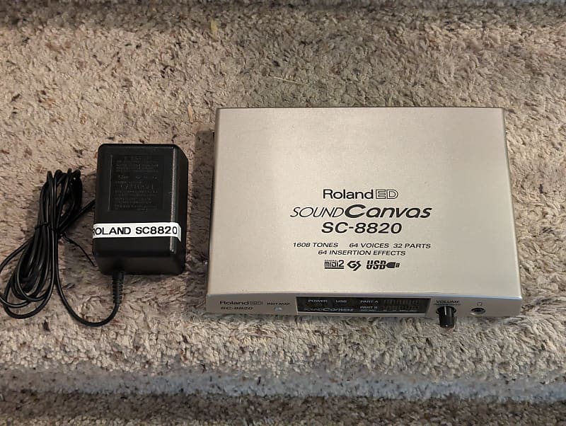 Roland Sound Canvas SC-8820 mid 90's | Reverb
