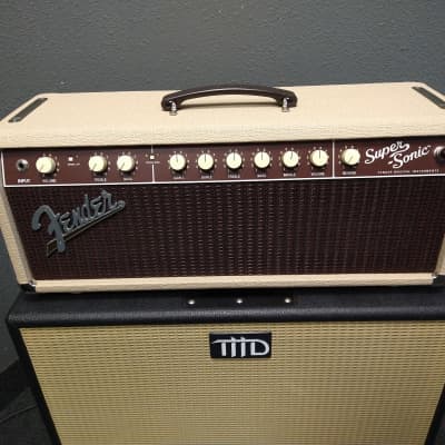 Fender Supersonic 22 w/ 2x12 cab 2021 - Creme tolex | Reverb