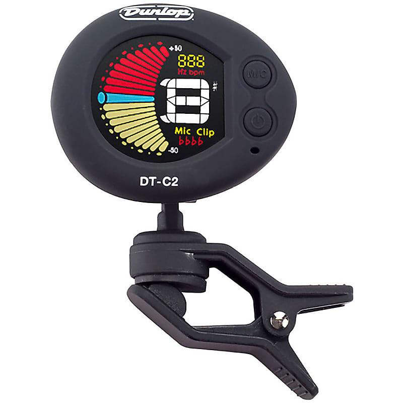 New Dunlop DT-C2 Deluxe Chromatic Clip-On Instrument Tuner + Free Shipping image 1
