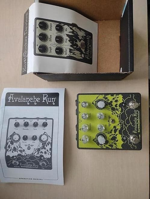 EarthQuaker Devices Avalanche Run Stereo Reverb & Delay with Tap Tempo V2 Limited Edition