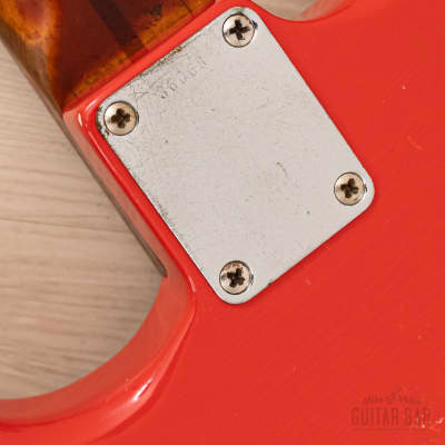 1959 Fender Stratocaster Vintage Guitar Pre-CBS, Matador Red Lacquer (Riggio) w/ Tweed Case image 15