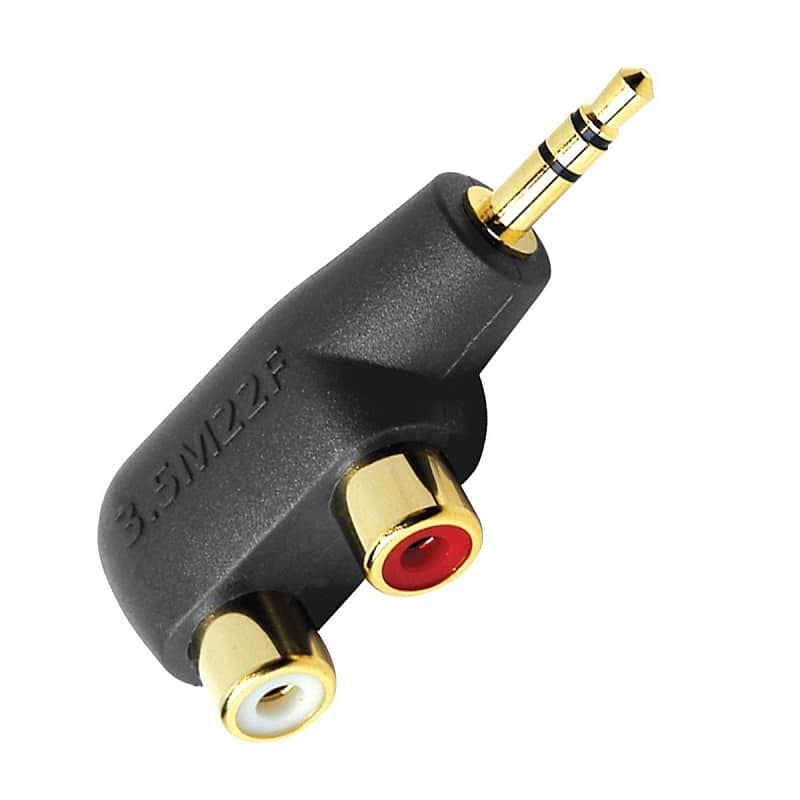 Audioquest: Hard Mini / RCA Adaptor (Hard Y-Cable) image 1
