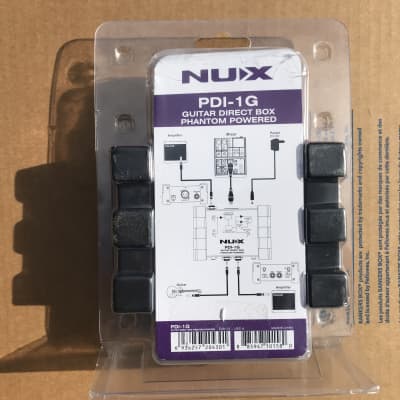 NuX PDI-1G Guitar Direct Box DI - stellar quality, compact, all-analog cab sim! image 2