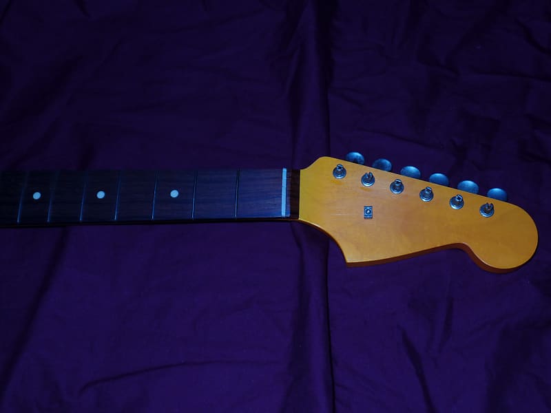 1960s vintage  relic Jazzmaster Allparts Fender Licensed maple neck, loaded with vintage tuners image 1