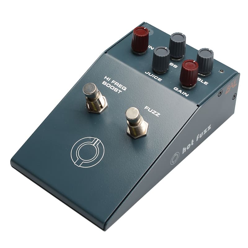 BAE Audio Hot Fuzz 1970s Style Fuzz and Treble Booster Guitar Effect Pedal image 1