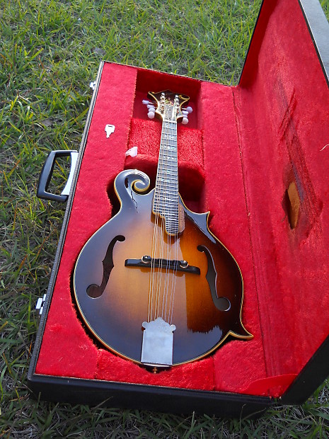 Vintage Aria Pro II PM 780 Mandolin Professional F 5 Style 70 s Japan Original Case Free Shipping