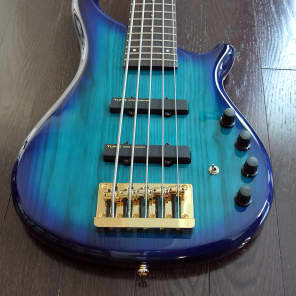 TUNE Supernova Zi752 - BSB - 5 String Active Bass - Sunburst