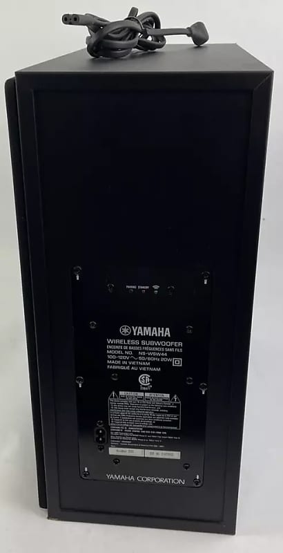 YAMAHA サブウーファー NS-WSW44 YAMAHA NS-WSW44 WIRELESS SUBWOOFER ONLY - BLACK - Like New