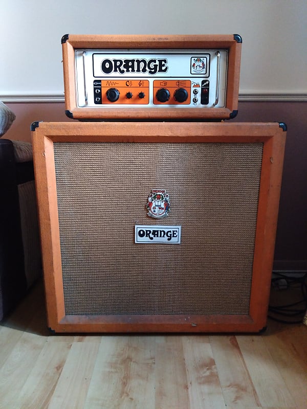 Orange OR120 120Watt Guitar Amp Head & Cab 1972 1974 Reverb UK