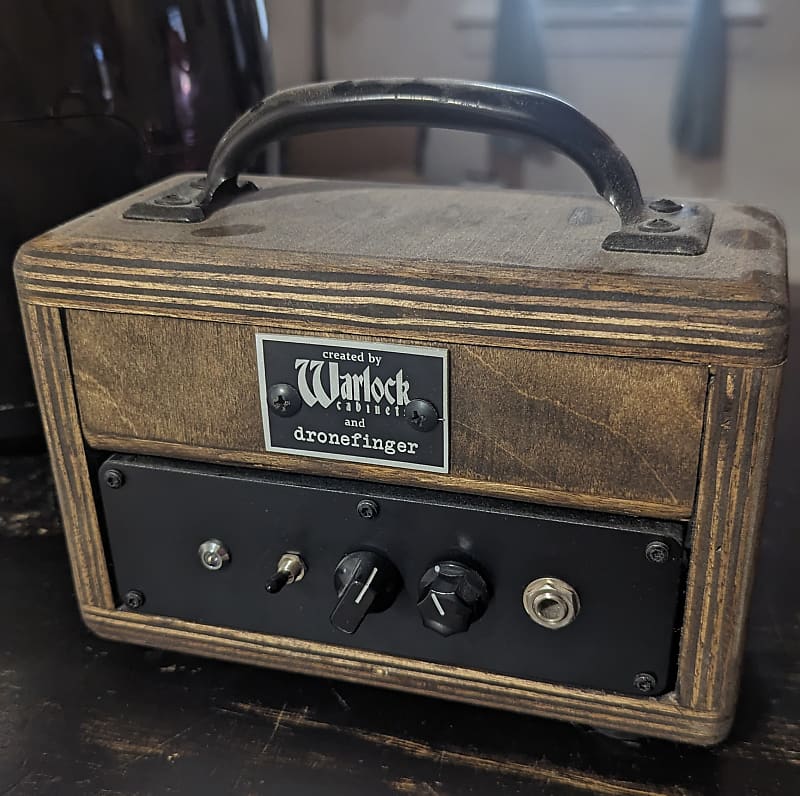 Warlock // Dronefinger Smoker 1watt Guitar Head Reverb