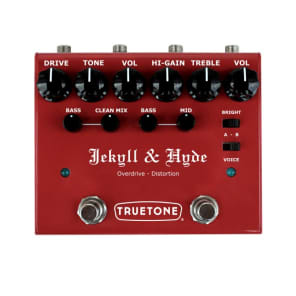 New TrueTone V3 Jekyll & Hyde Overdrive & Distortion Guitar Effects Pedal image 2