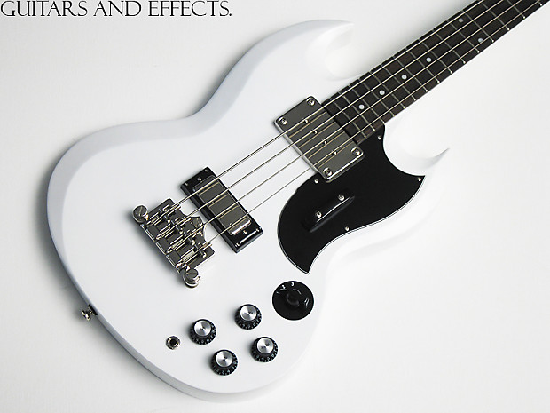 Epiphone Limited Edition Custom Shop EB-3 Bass EB3 White | Reverb