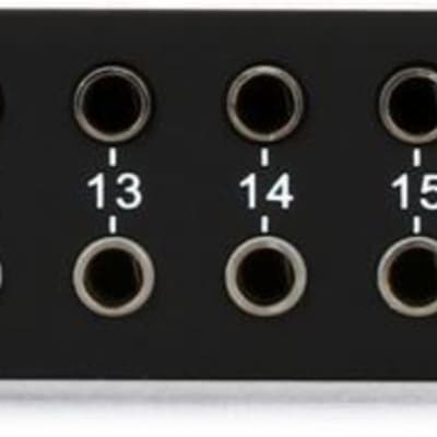 Neutrik NYS-SPP-L1 48-point 1/4" TRS Balanced Patchbay  Bundle with Pro Co BP-1 Excellines Balanced Patch Cable - 1/4-inch TRS Male to 1/4-inch TRS Male 8-pack - 1 foot image 1