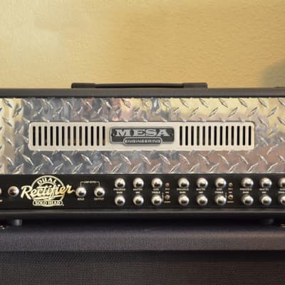 Mesa Boogie Dual Rectifier Solo Head 3-Channel 100-Watt Guitar Amp Head  2000 - 2009