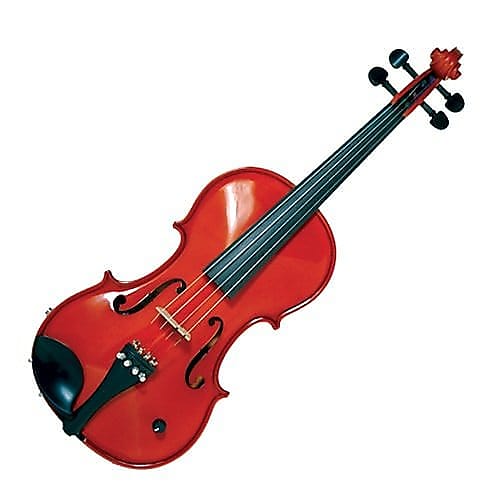 Barcus Berry BAR-AEV Vibrato-AE Series 4-String Acoustic-Electric Violin  w/Case, Bow, Strap & Rosin