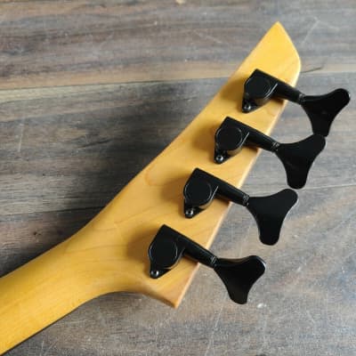 1980's Samick Korea SOB-PJ Short Scale Bass (Black) | Reverb