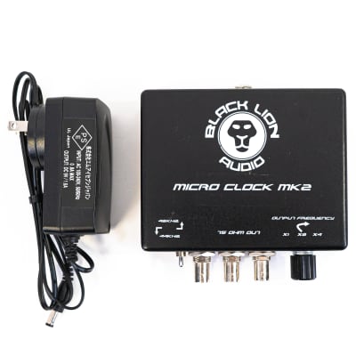 Black Lion Audio Micro Clock MKII Master Clock with Power Supply image 1