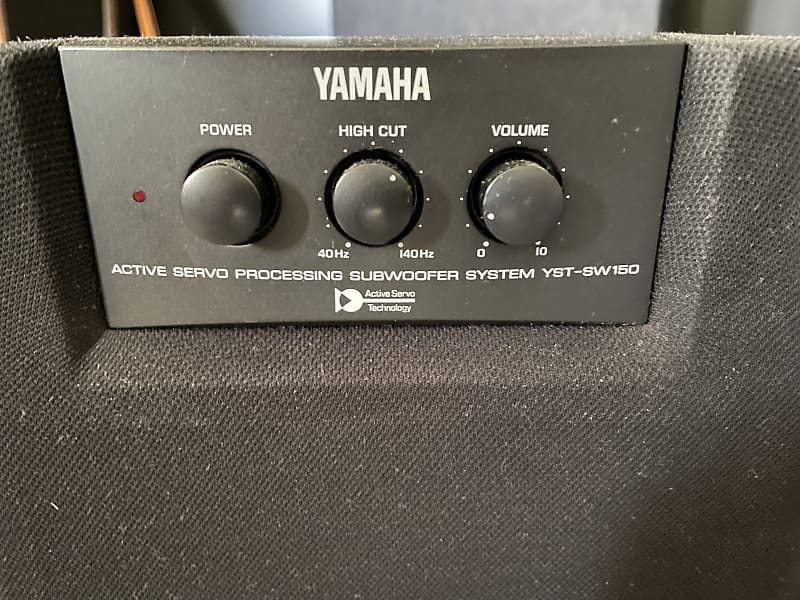 Yamaha YST-SW150 1980s Black