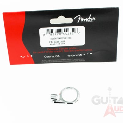 Genuine Fender P/J Bass Stop Buzz Stealth String Retainer  - 007-8972-049 image 2