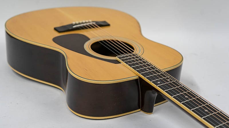 Yamaha FG-202 Nippon Gakki Orange Label Acoustic Guitar with