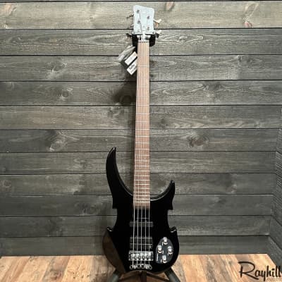 Warwick Rockbass Vampyre 5 String Black Electric Bass Guitar w/ Gig Bag image 14