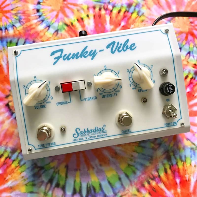 Sabbadius Woodstock Funky-Vibe Pedal - Recreation of 1968