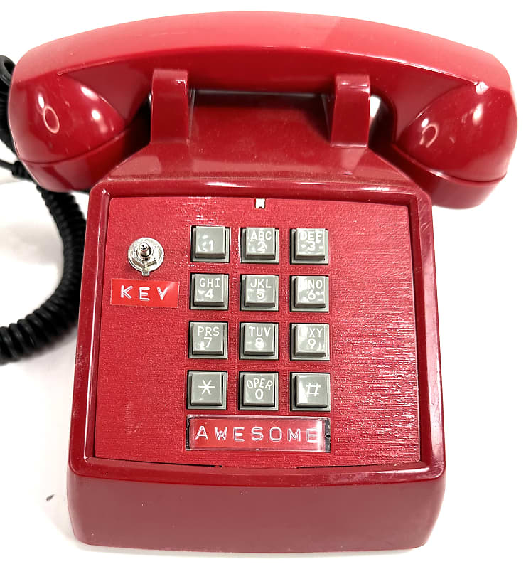 Vintage telephone modified into a lofi distortion microphone Reverb